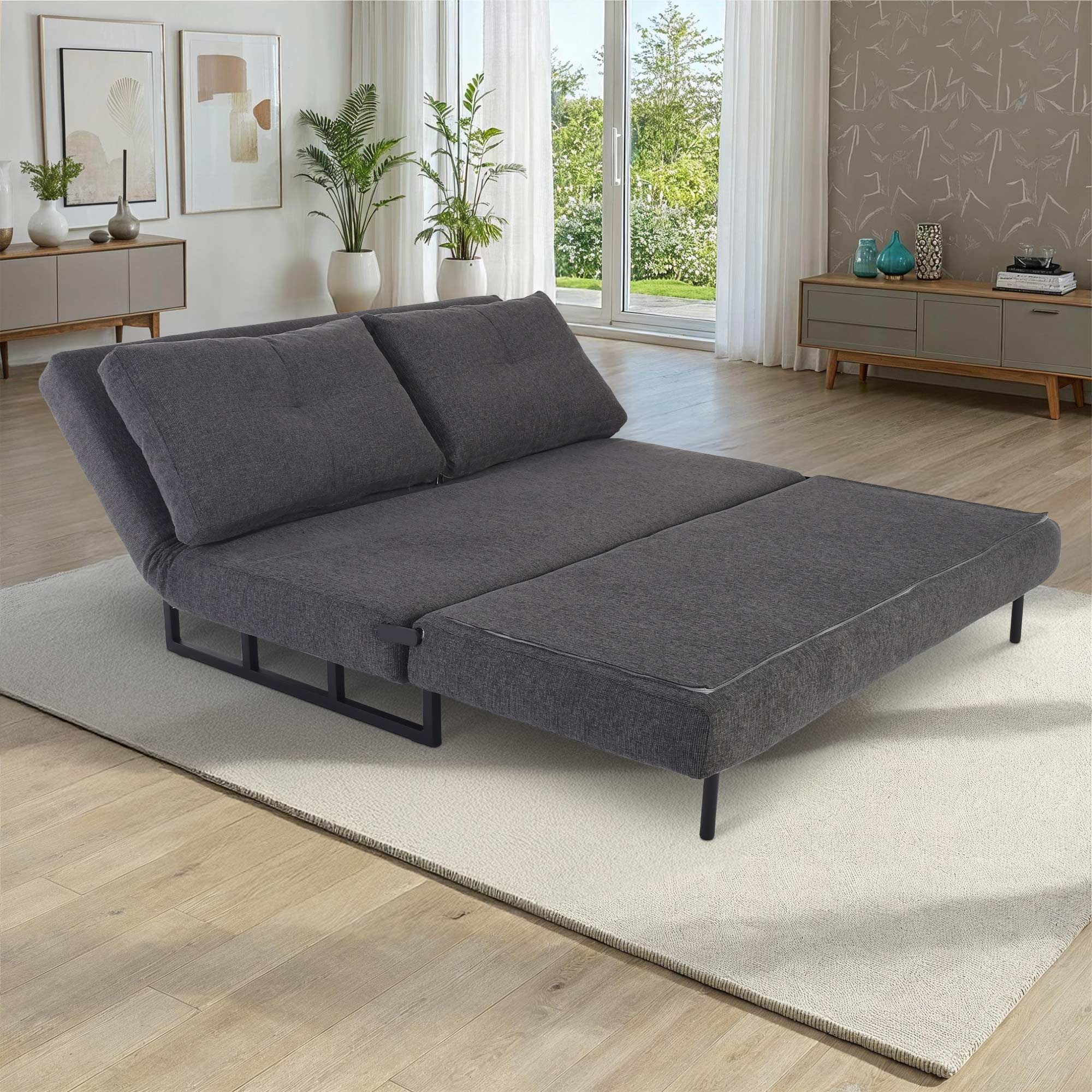schlafsofa-struktur-mikrofaser-anthrazit-gestell-schwarz-148cm-breit-raburg-zara-300008