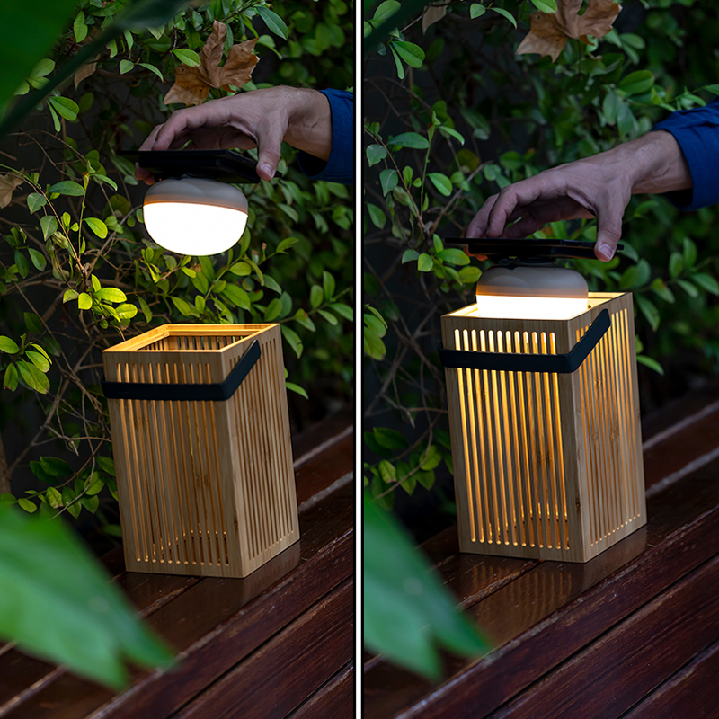 Dekorative LED-Laterne – Batteriebetrieben & USB Wiederaufladbar, Flammenlos, Für Innen & Außen, Garten, Camping, Balkon, Mit Realistischer Flammensimulation