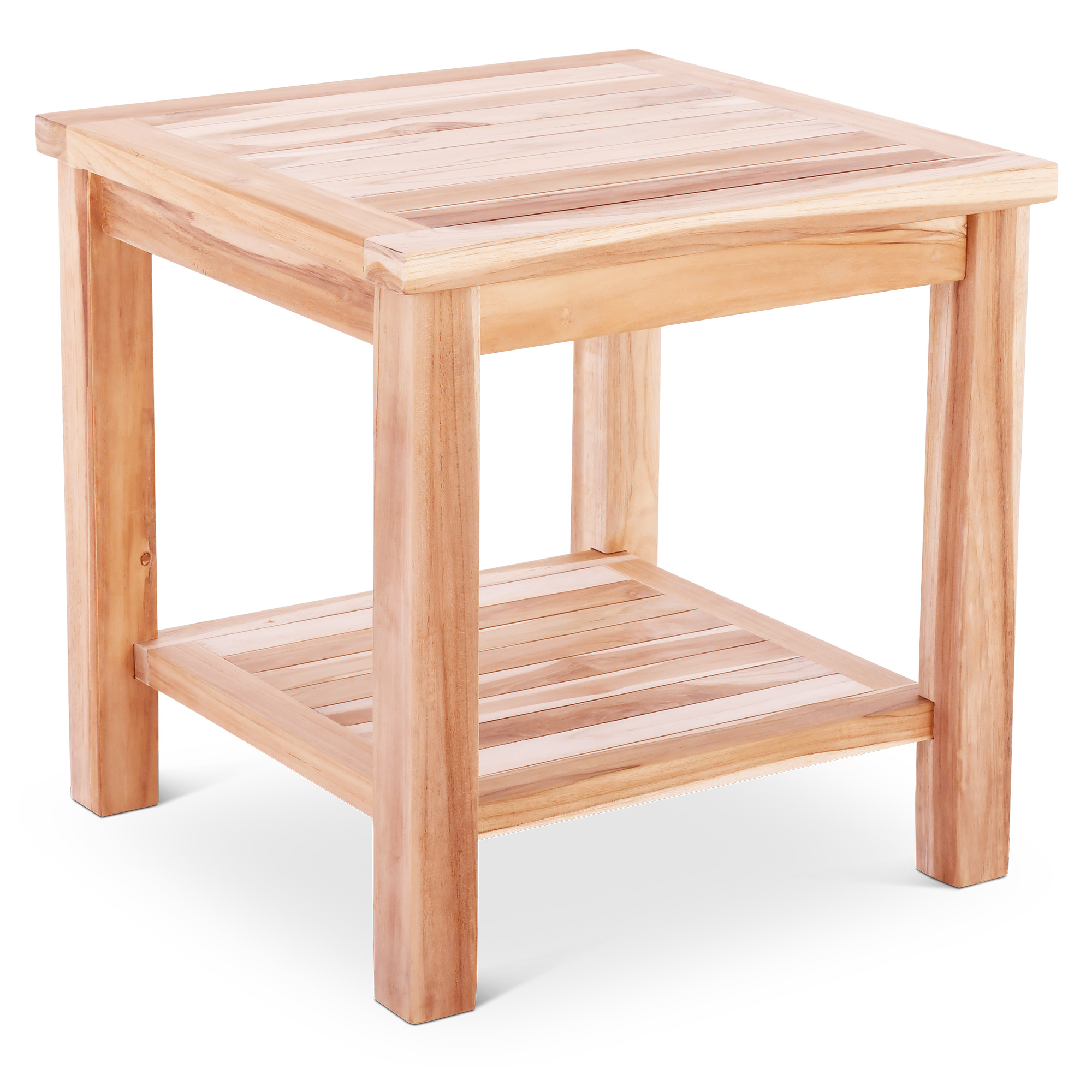 garten-beistelltisch -teakholz-natur-50-x-50-cm-quadrat-mit-ablage-raburg-101539