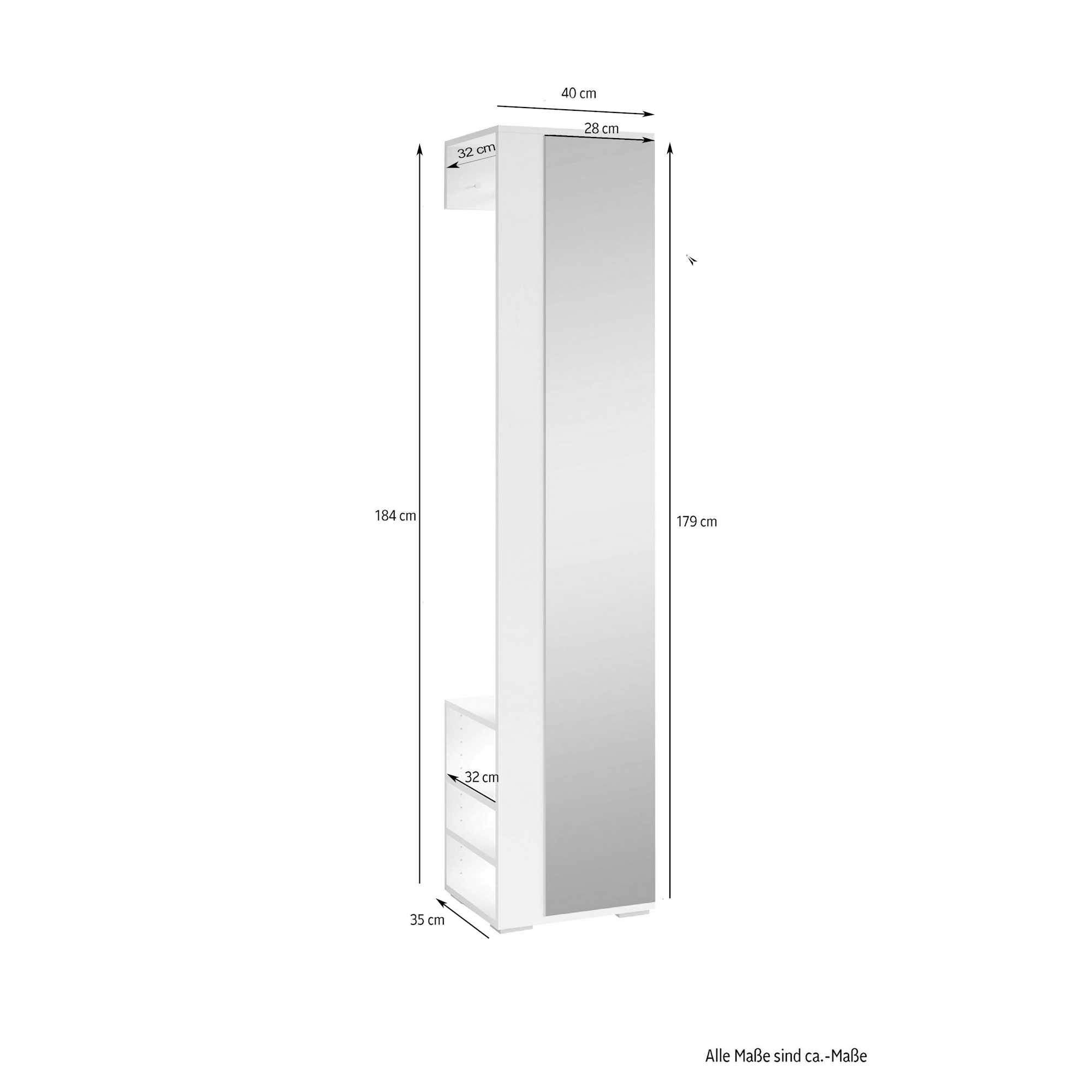 byliving-garderobenschrank -ben-anthrazit-mit-spiegel-und-kleiderstange-800394