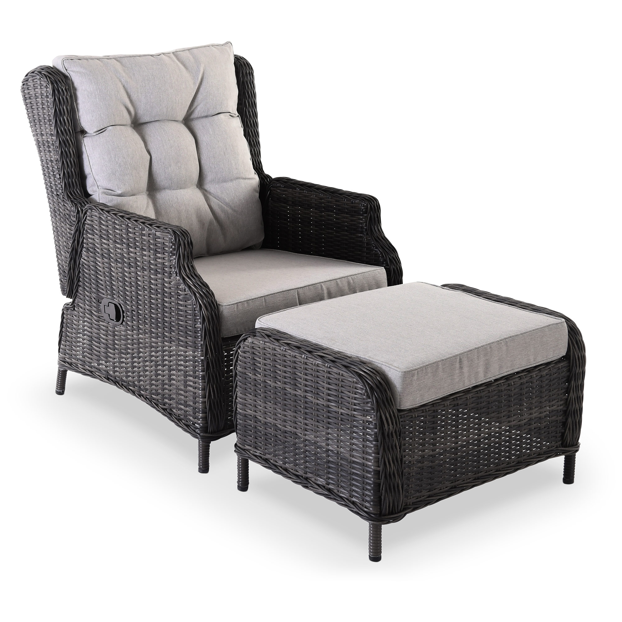 garten-relaxsessel -mit-hocker-polyrattan-braun-polster-hellgrau-raburg-sophia-101861