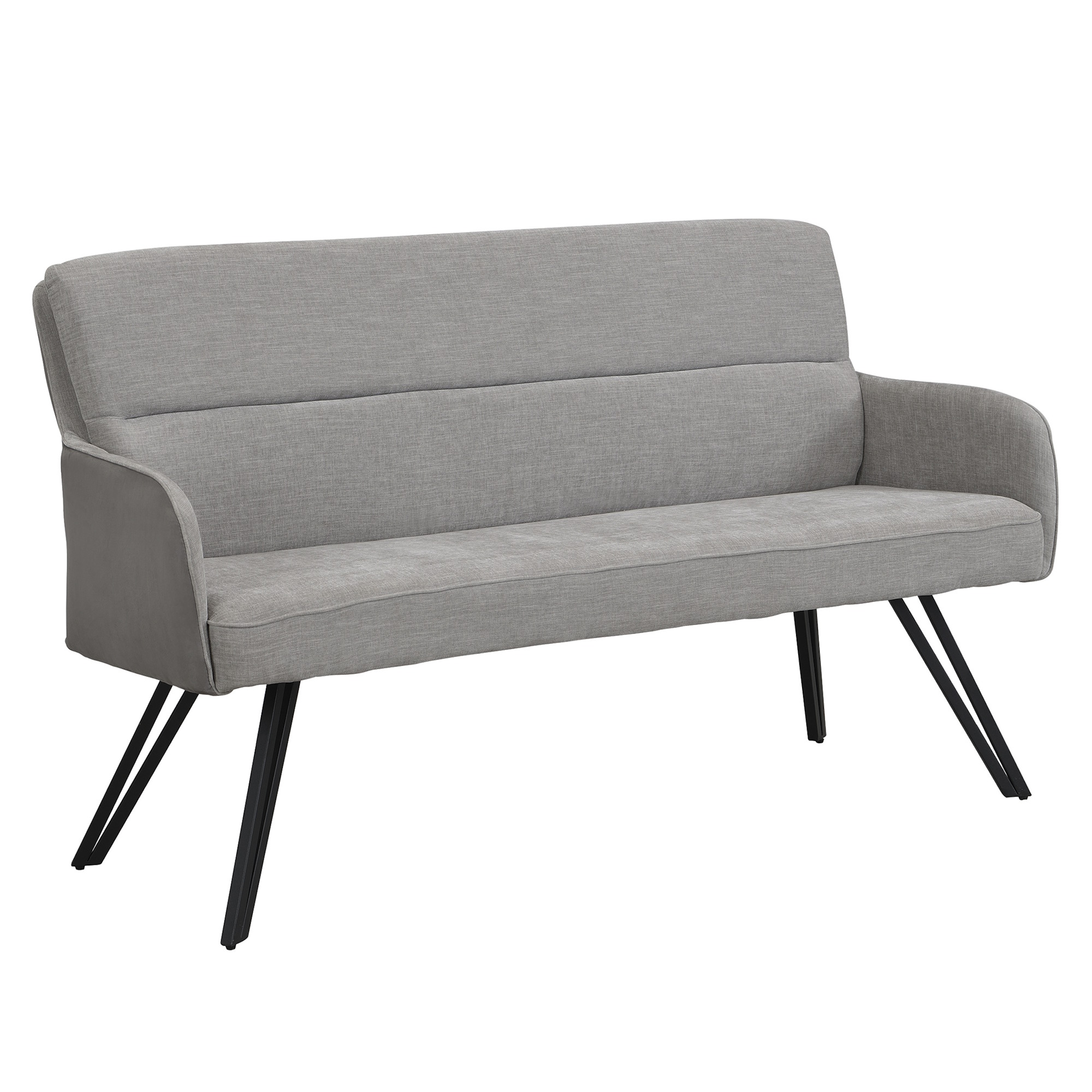 byliving-bank-tino-gepolsterte-sitzbank-140 -cm-webstoff-grau-metallgestell-800562