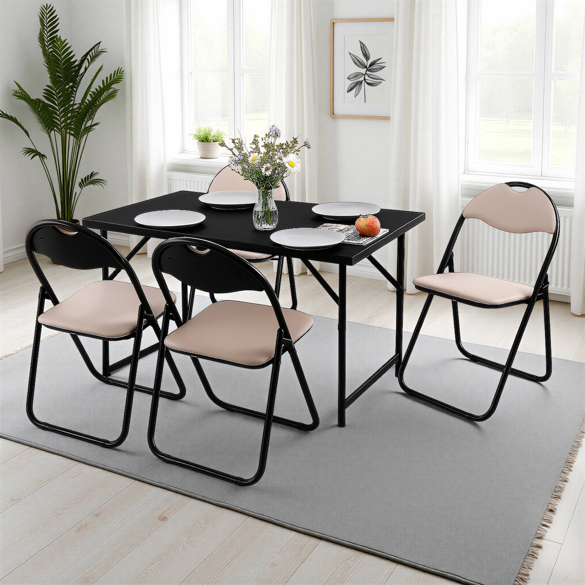 klappstuhl-6er-set-kunstleder-beige-metallrahmen-schwarz-raburg-paul-100979