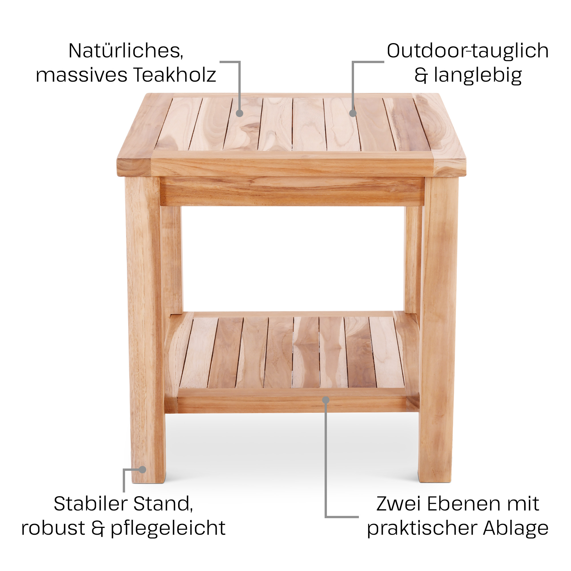 garten-beistelltisch -teakholz-natur-50-x-50-cm-quadrat-mit-ablage-raburg-101539